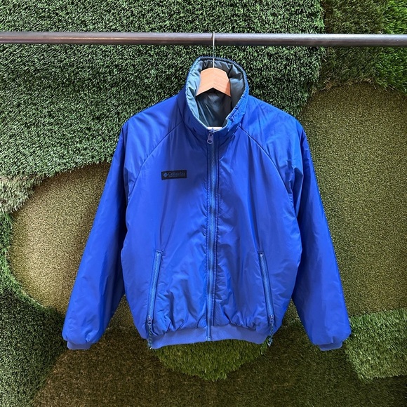 Vintage Columbia Reversible Jacket Small - Picture 1 of 7
